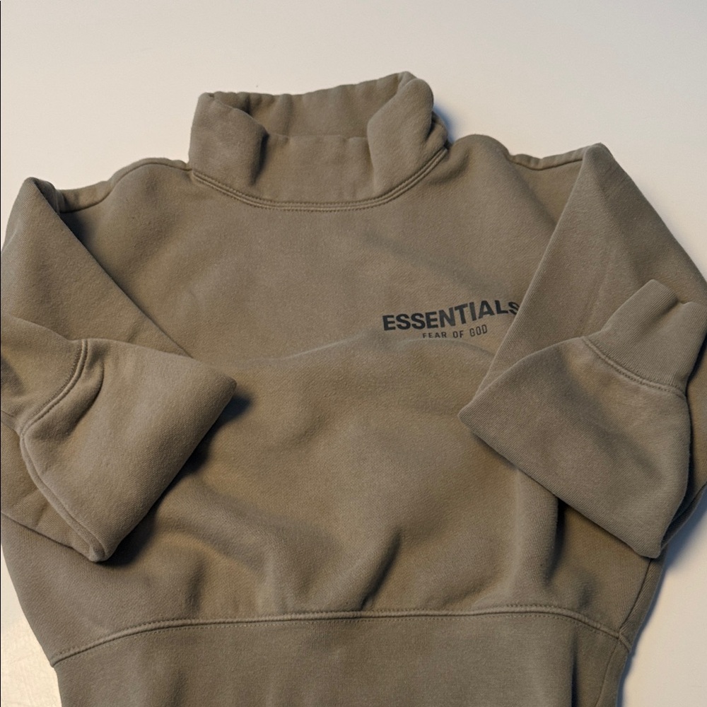 Fear of God Essentials Kids Tan Sweatshirt